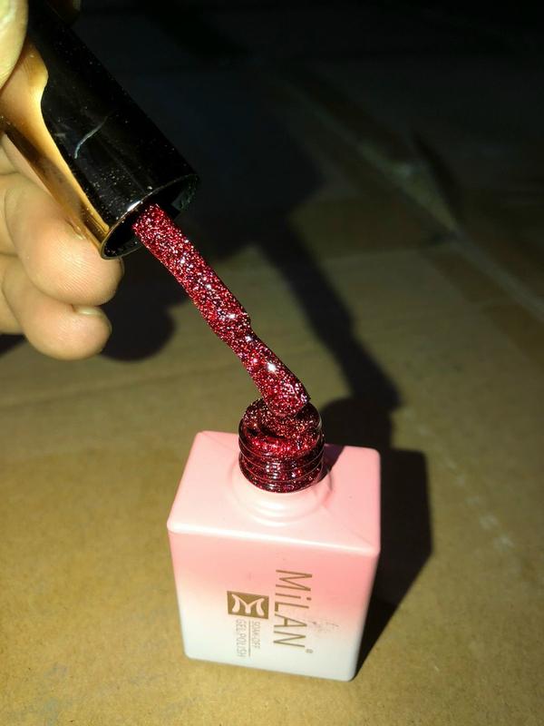 Sơn nhũ Flash đỏ, đen Milan lẻ chai 15ml