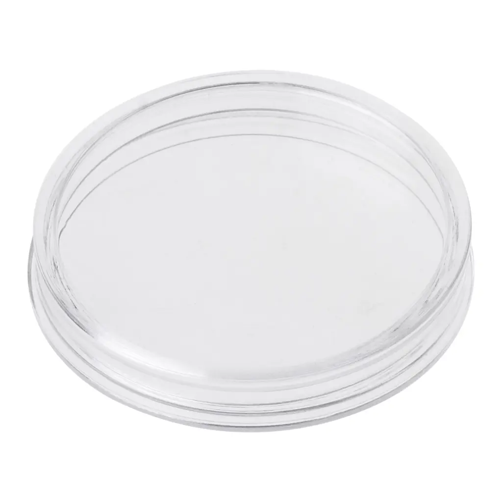 Sturdy Coin Storage Container Coin Storage Box with 38.6mm Inner Diameter for Collecting and Displaying Souvenir Coin