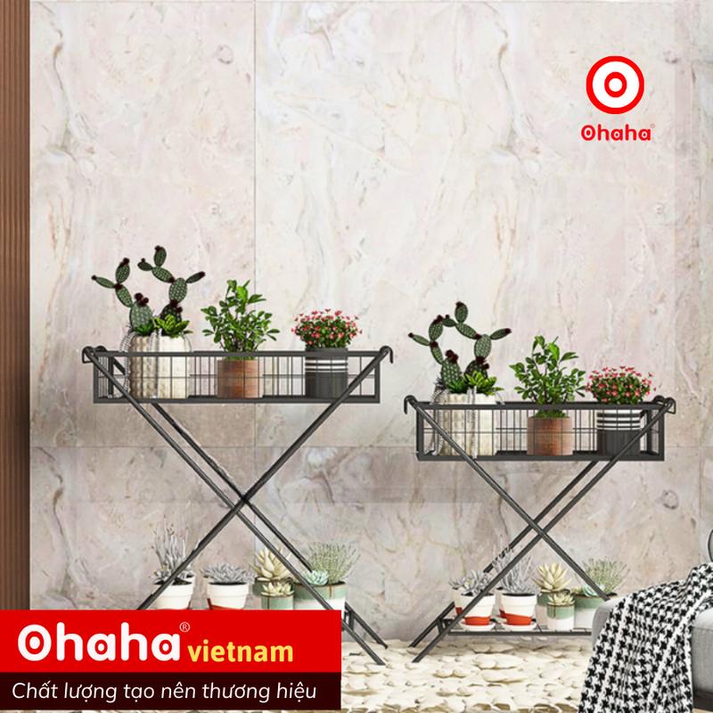 KỆ TRANG TRÍ PHÒNG KHÁCH SANG TRỌNG CAO CẤP OHAHA - KTT027 2