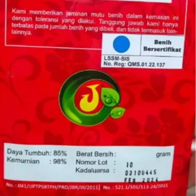 10 gram benih cabe rawit putih Merunduk KRESNA PRODUK ASLI JAWARA 1