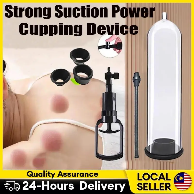 Pam Vakum Manual Cupping Pump Diperbuat Daripada Bahan Mesra