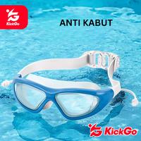 Gambar KickGo Kacamata Renang Anti Fog Remaja Dewasa Lensa Bening - PUTIH dari KickGoOfficialStore Kab. Tangerang 4 Tokopedia