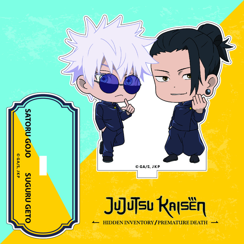 Mô Hình Standee Jujutsu Kaisen Acrylic Chibi | Toji Fushiguro, Ryomen Sukuna, Kento Nanami, Nobara Kugisaki, Yuji Itadori, Satoru Gojo P1 & P2, Geto Suguru | Anime Figure Decor Để Bàn, Trang Trí Góc Học Tập, Phòng Ngủ, Quà Tặng Fan JJK 7
