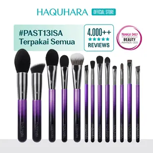 Haquhara Amala Brush / Kuas Makeup Face Eye Foundation Blush Contour Powder Undereye Eyeshadow Smudge Round Flat Blending Eyeliner Lip Brow