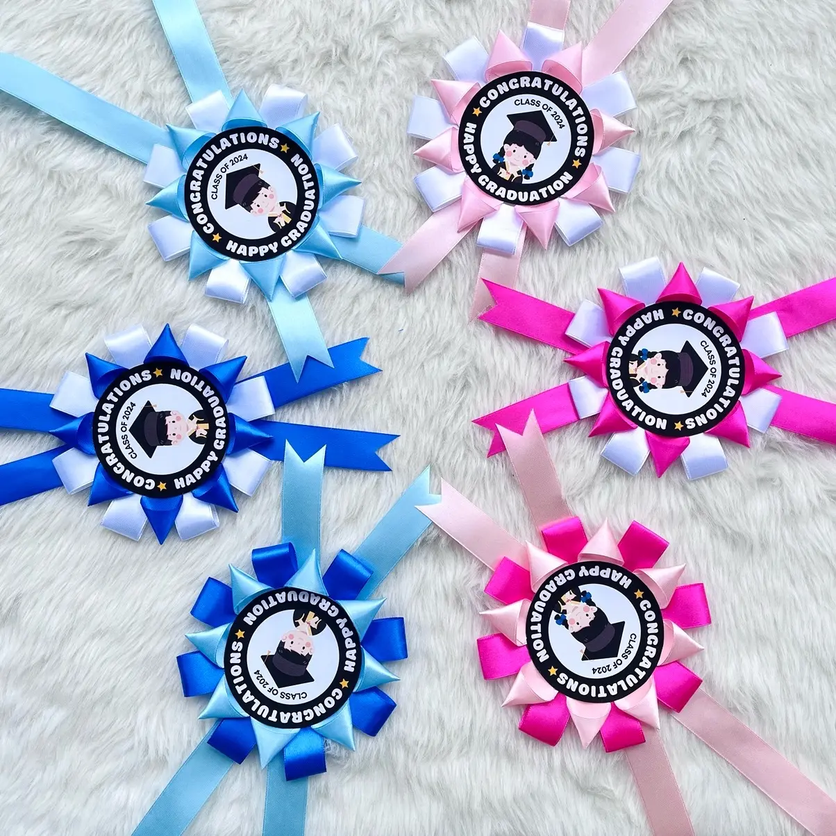 GRADUATION LEI RIBBON FOR KIDS | MOVING UP | RECOGNITION