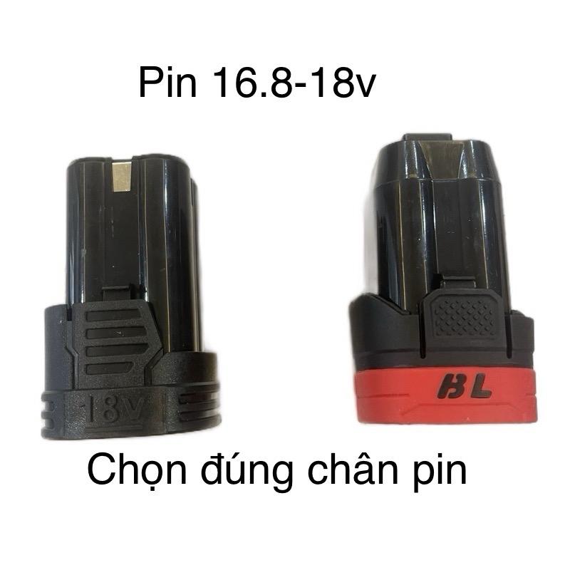   đọc thật kỹ chân pin rồi mua  2 pin 1 sac 4 cell 16,8v dùng cho máy 16,8 Lựa chọn đúng loại chân pin trong phân loại 