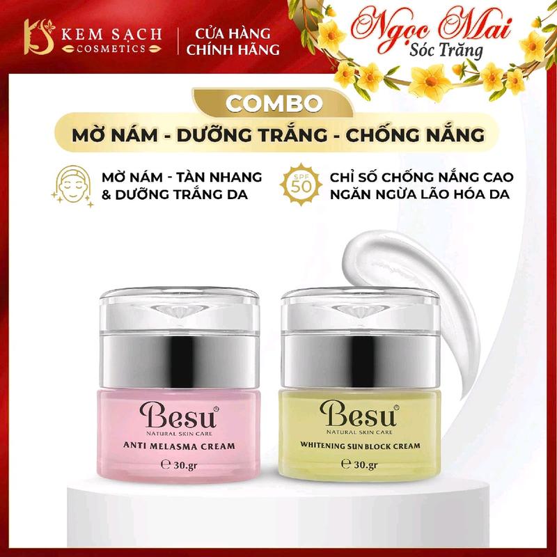 Kem nám tàn nhang đồi mồi, dưỡng trắng besu