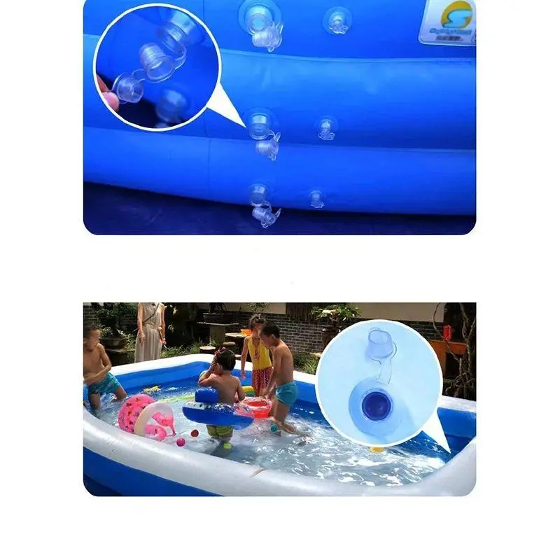 【Flash sale】Bể Bơi Cho Bé 3 Tầng Bơm Hơi Tại Nhà Nhiều Kích 1.2m/1.8m/2.1m/3.05m - Đồ Chơi quây  nhựa tặng phao và máy bơm 7