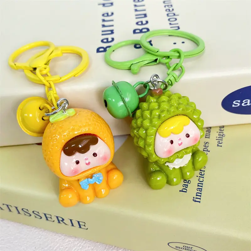 Hình Trái Cây Móc Khóa Thiết Kế Hoạ Móc Khoá t Hình Cho Bé Gái Học Sinh Túi Phụ Kiện Đồ Trang Trí Tuyệt Vời Như Quà Tặng Women 4