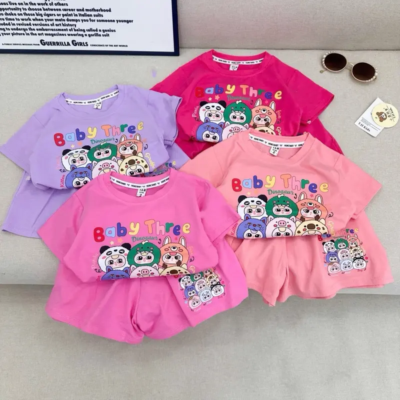 Áo+ quần combo 4 bộ 158 .Size 8-48 kg cho bé yêu 4