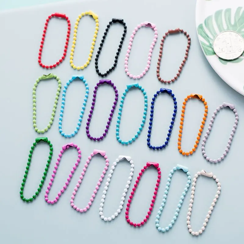 Vòng Cổ Hạt, Màu Sơn, Chiều Dài 2,4mm, Dây Chuyền Chai Tag Dây Chuyền Bóng, Dây Chuyền Trang Sức, Dây Chuyền Chìa Khóa, Mặt Dây Chuyền Túi Xách, Dây Chuyền Tự Làm, Có Sẵn Để Thu Hút 4557 Người, Năm 2025