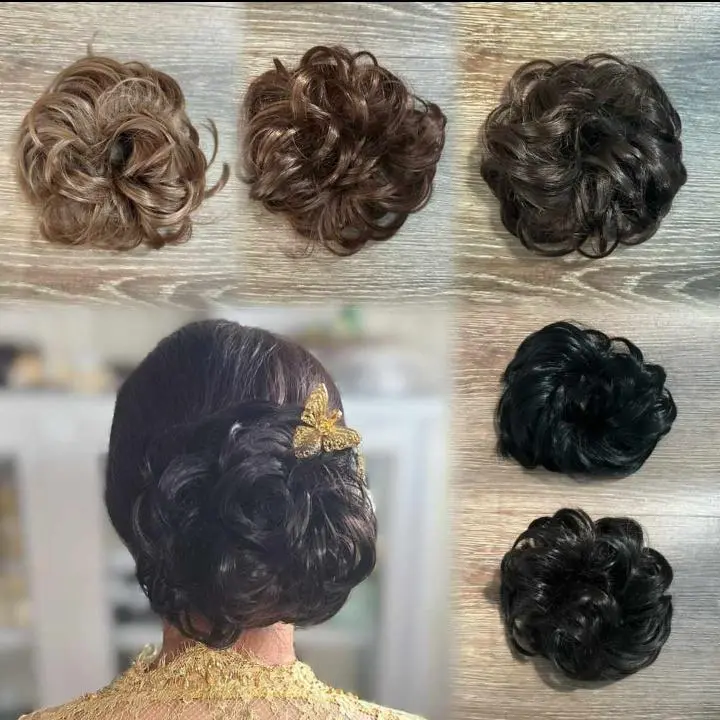 Karet Ulir Cepol / Hairdo Sanggul Modern Modifikasi Semanggi Gonjer Cucuk Tusuk Konde Kebaya Bali