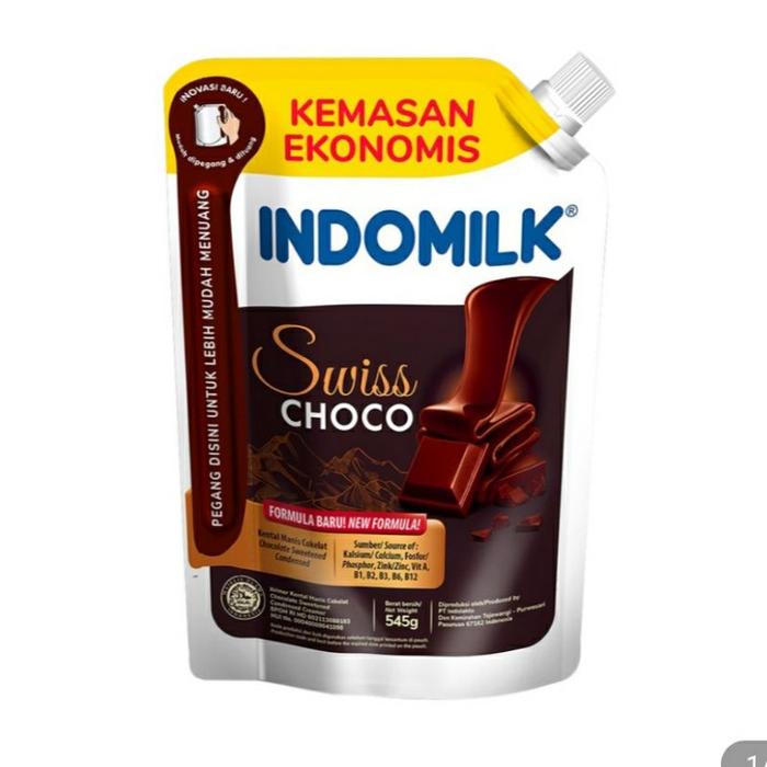 Gambar INDOMILK Susu Kental Manis Pouch 545gr | FRISIAN FLAG Kental Manis 560gr - Indomilk Putih dari Nazilla Global Shop Kab. Malang 5 Tokopedia