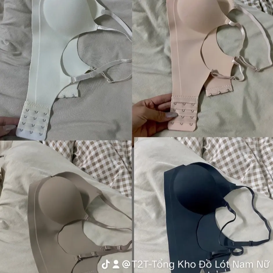 Combo 3 áo su nâng ngực mút 1.5cm mềm mại