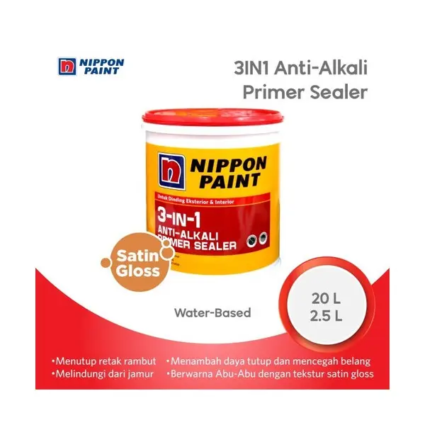CAT DASAR/PRIMER/WALL SEALER DINDING INTERIOR & EKSTERIOR NIPPON PAINT 3