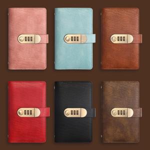 ロック付きキャッシュノートブック 1冊 耐久性と安全性の高いキャッシュノート、財務管理に最適なオフィス文房具