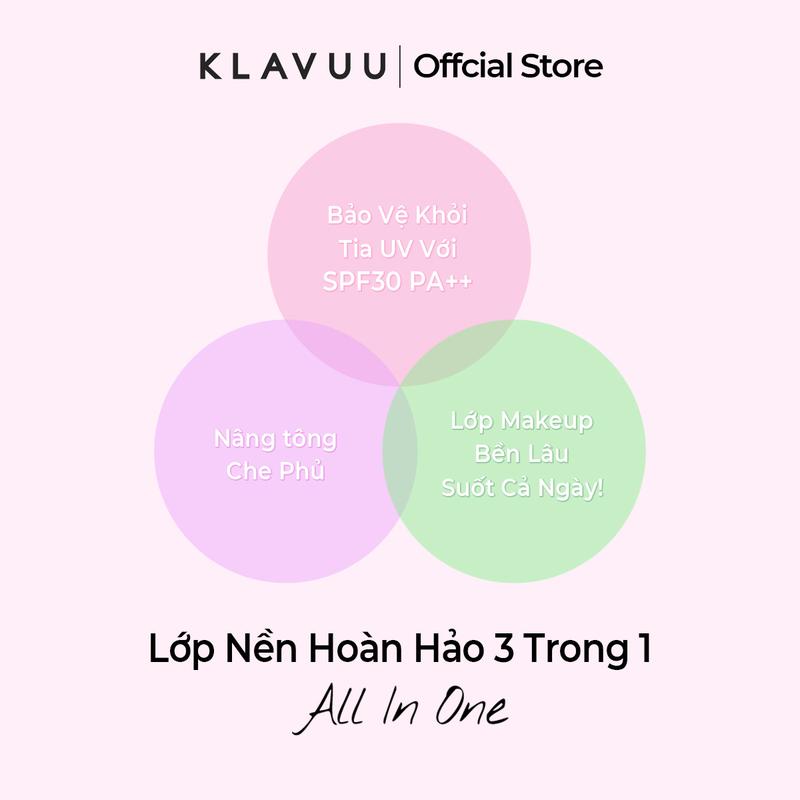 Kem Lót Trang Điểm Klavuu White Pearlsation Ideal Actress Backstage Cream 3 SPF30 30ml 1