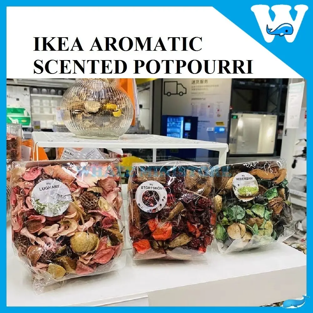 IKEA NATURAL SCENTED POTPOURRI / AROMATIC DRIED FLOWERS SCENT/ BUNGA WANGI POTPOURRI