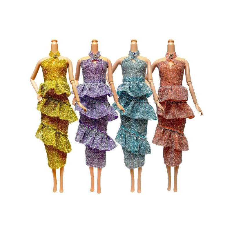 Product Introduction of Original fashion BJD doll dress set 30 cm Yitian doll fashion strapless cake skirt dress fairy doll fashion dress change suit 23