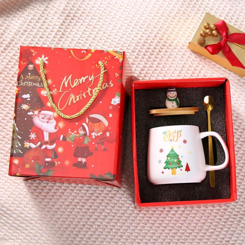 Product Introduction of Cốc Gốm, Thiết Kế Ông Già Noel Giáng Sinh, Hộp Quà Người Tuyết, Cốc Cây Thông Noel, Thích Hợp Làm Quà Tặng Cho Bạn Bè Và Bạn Gái 6