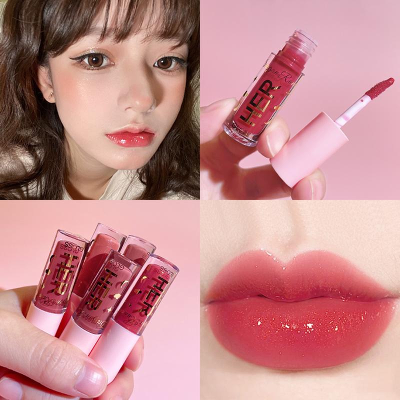 Son Bóng Son Môi Dưỡng Ẩm Màu Sắc Lâu Trôi Hoàn Thiện Lì Nhung Không Thấm Nước Bùn Môi blur water tint romand 24 son hồng đào tự nhiên son môi mooekiss v12 son warm tone