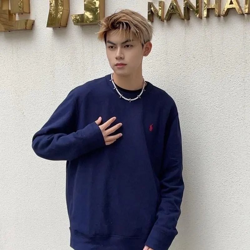 Ásweater Rap Lau Rừn thêu ngựlogo nỉ bông swt thêu ngựcao cấp siêu dày vải nam nữ unisex Loix Áo Menswear 7