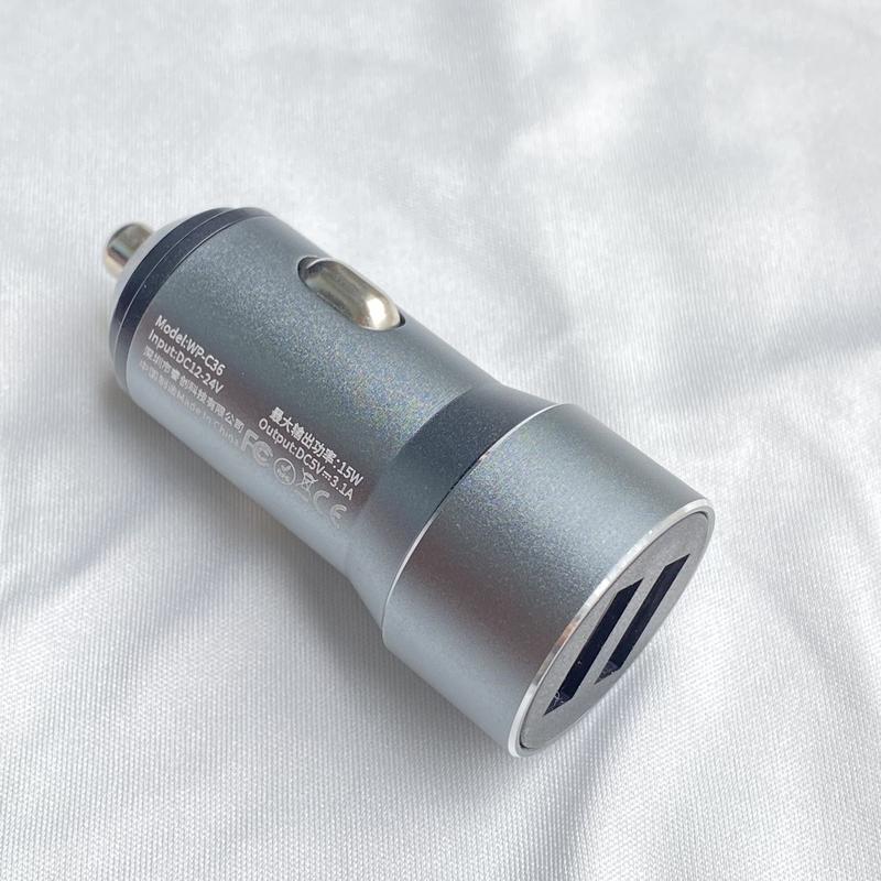 Product Introduction of Tẩu Sạc Oto Chính Hãng Wekome - 2 Cổng USB 15w - Bảo Hành 6Th Phụ Kiện 3