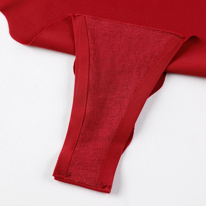 Product Introduction of Women's Thongs G-string Underwear Seamless Invisible Panties For Ladies Fashion Ruffle Female T-back Underpants 1/2pcs Womenswear Comfort 15
