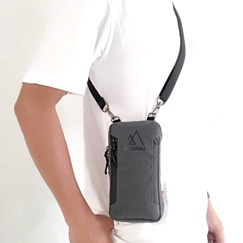 Cluth bag megan Abigadu tas hp anti air slingphone waterproof hitam sling pouch pria wanita tas selempang multi pungsi  kedap air pouch handphone phone bag Slingbag 7