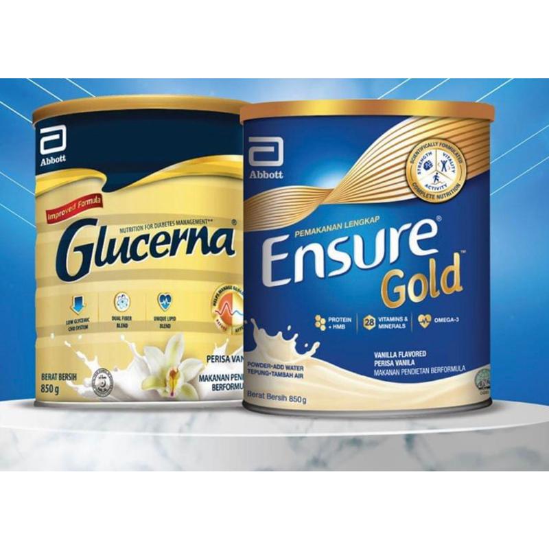 abbott Ensure gold/Glucerna powder wheat/vanilla 400g - TikTok Shop ...