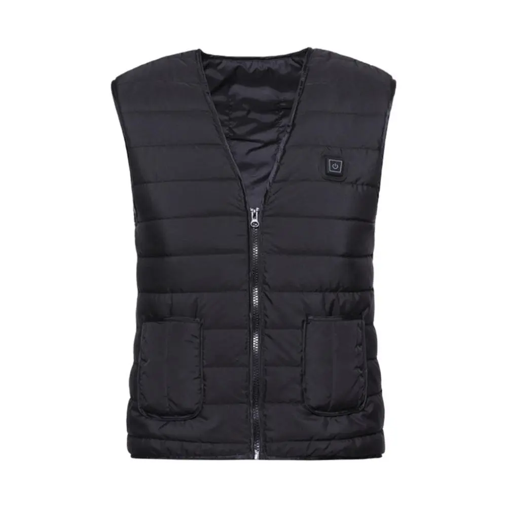Áo Vest Sưởi Ấm, Quần Áo Sưởi Ấm, Dành Cho Nam Và Nữ, Nhẹ, Áo Khoác Sưởi Điện USB, 3 Mức Sưởi Ấm, 5 Vùng Sưởi Ấm, Không Bao Gồm Gói Pin