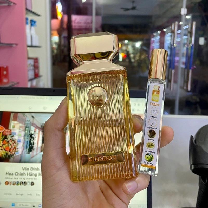 Nước hoa Unisex KingDom Perfume 10ml 100ml - Hương thơm nhóm gỗ phương đông ngọt ấm chút cuồng nhiệt chút ôn hòa