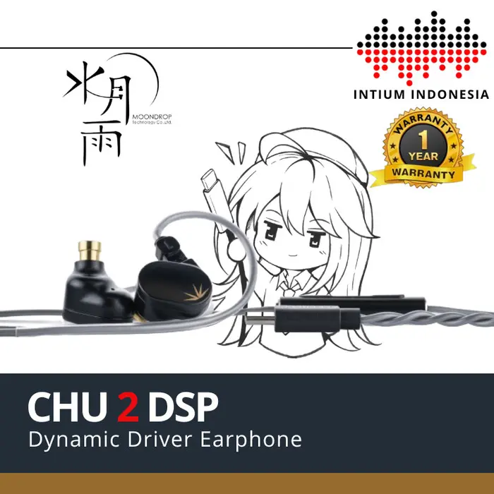 Moondrop CHU 2 DSP / CHU II DSP Dynamic Driver In Ear Monitor Earphone headset