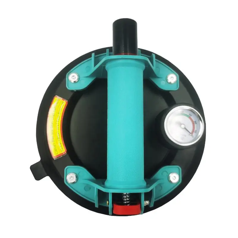 Heavy Duty Vacuum Suction Cup Tool, 8-Inch Strong Vacuum Suction Cup with Pressure Gauge, Industrial Suction Cup Lifter, Small Hand Tools, Handheld Vacuum Suction Cup for Granite Tile Glass, Men Gadgets 4