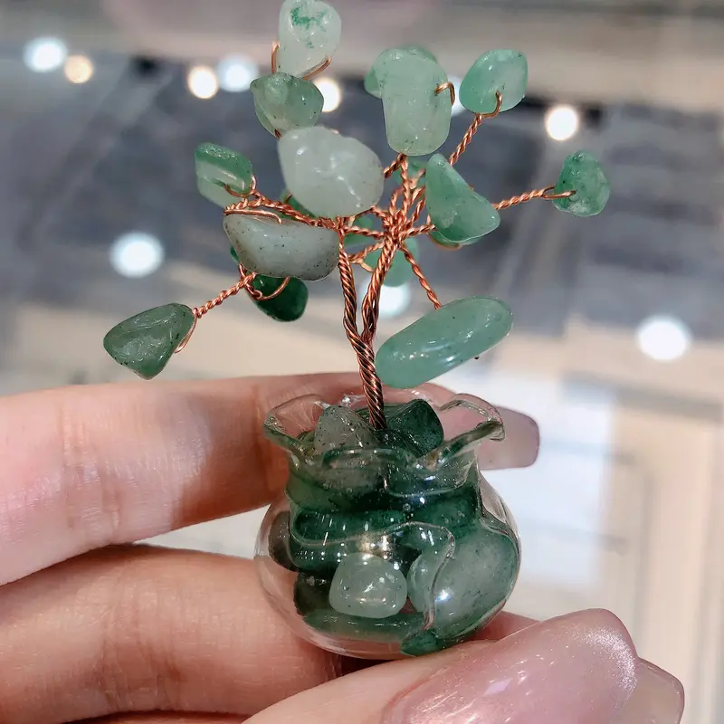 QMJ STORE - Q133 CÂY TÀI LỘC ĐÁ THẠCH ANH TỰ NHIÊN 0