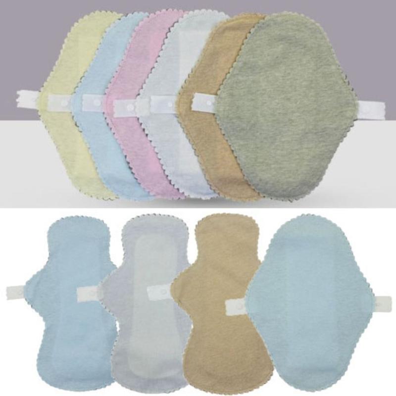 Product Introduction of High Quality High Absorbency Cotton Antibacterial Napkins 3 Sizes Multicolor Useful Washable Sanitary Napkins Reusable Leak Panties Accessories 13