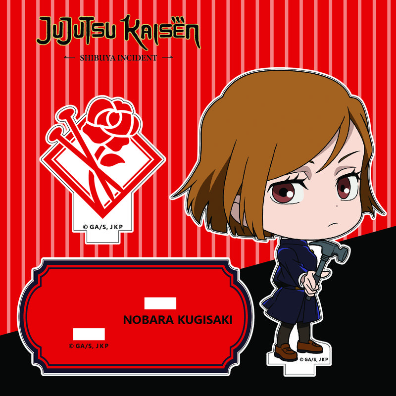 Mô Hình Standee Jujutsu Kaisen Acrylic Chibi | Toji Fushiguro, Ryomen Sukuna, Kento Nanami, Nobara Kugisaki, Yuji Itadori, Satoru Gojo P1 & P2, Geto Suguru | Anime Figure Decor Để Bàn, Trang Trí Góc Học Tập, Phòng Ngủ, Quà Tặng Fan JJK 4