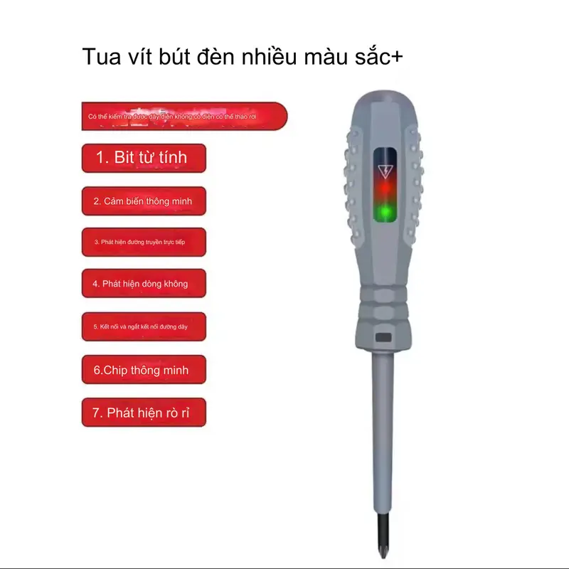 Bút cảm ứng thợ điện thông minh, bút kiểm tra cảm ứng đặc biệt, để phát hiện vít đôi bật và tắt Mạch bút dao lụa điện gia dụng 5