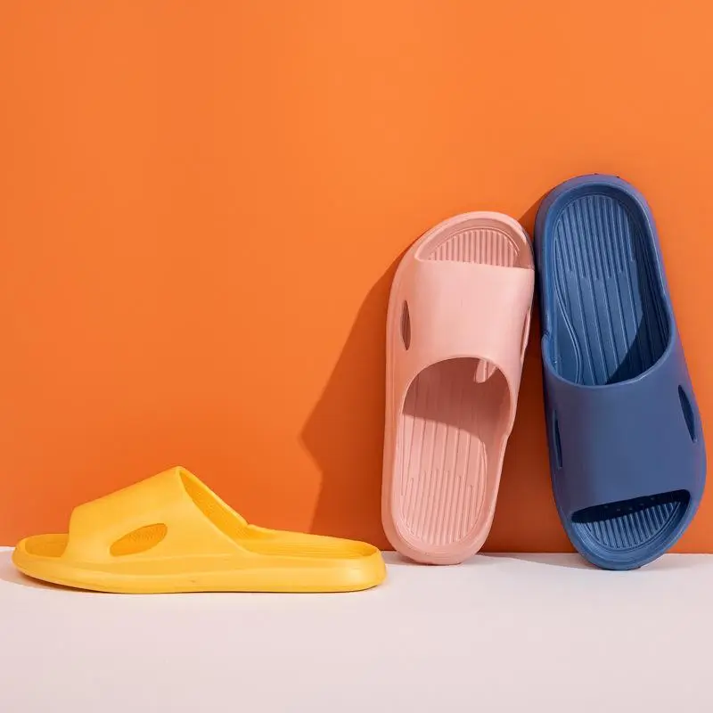 Rhodey Joy Sandal Rumah Anti-Slip Slipper EVA Soft Unisex - Sendal Rumah Santai Kamar Mandi Sandal Sliper -Sandal Jelly Korean Import Jeli empuk