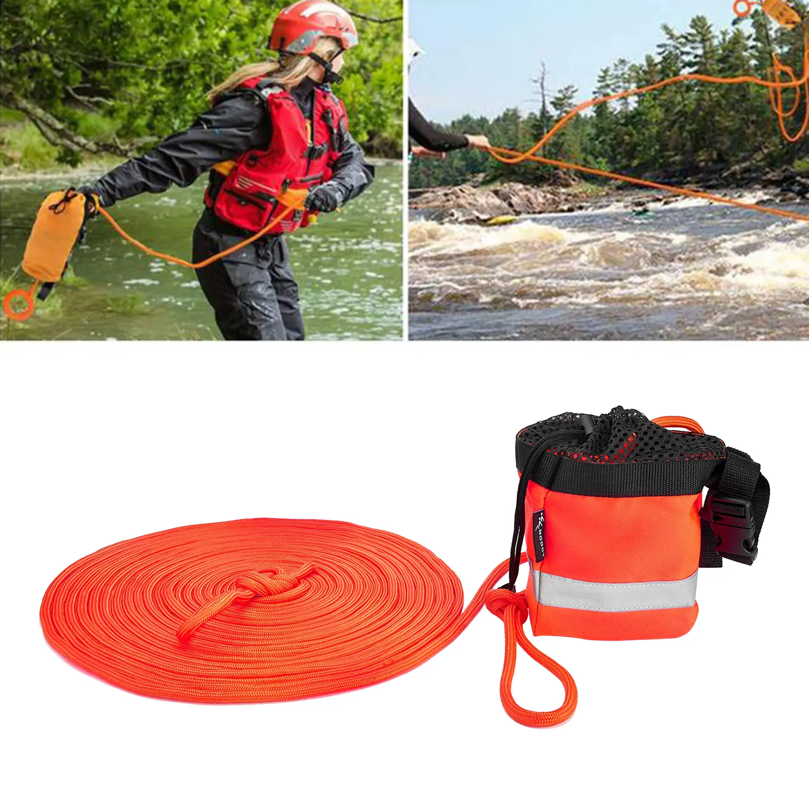 Dây Cứu Sinh Nổi, Thiết Kế Phản Quang, Hỗ Trợ Cứu Hộ Chuyên Nghiệp, Thích Hợp Để Bơi Lội, Câu Cá, Ném Và Cứu Hộ, Dây Cứu Hộ, Để Sử Dụng Ngoài Trời