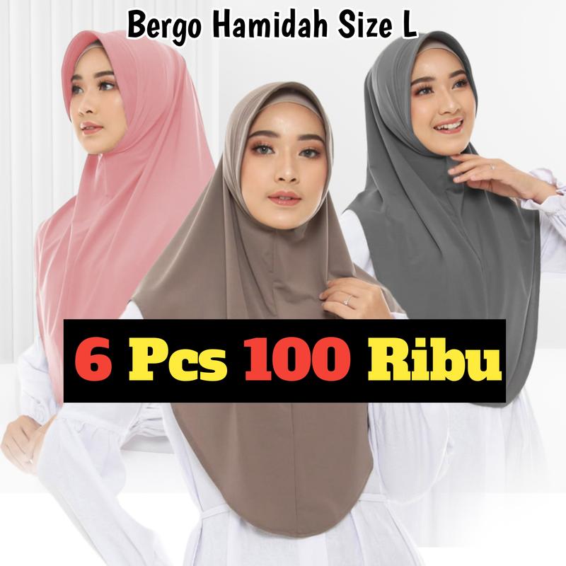 BERGO AMEERA PINGUIN 100 RB DAPAT 6 PCS SIZE L 0