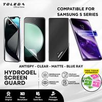 Gambar Toleda Hydrogel Anti Gores Compatible For Samsung Galaxy S22 / S22+ / S22 Ultra | Clear / Matte / Blueray / Anti Spy | Pelindung Layar Soft Film - Clear (Bening), Galaxy S22 dari Toleda Indonesia Kota Tangerang 1 Tokopedia