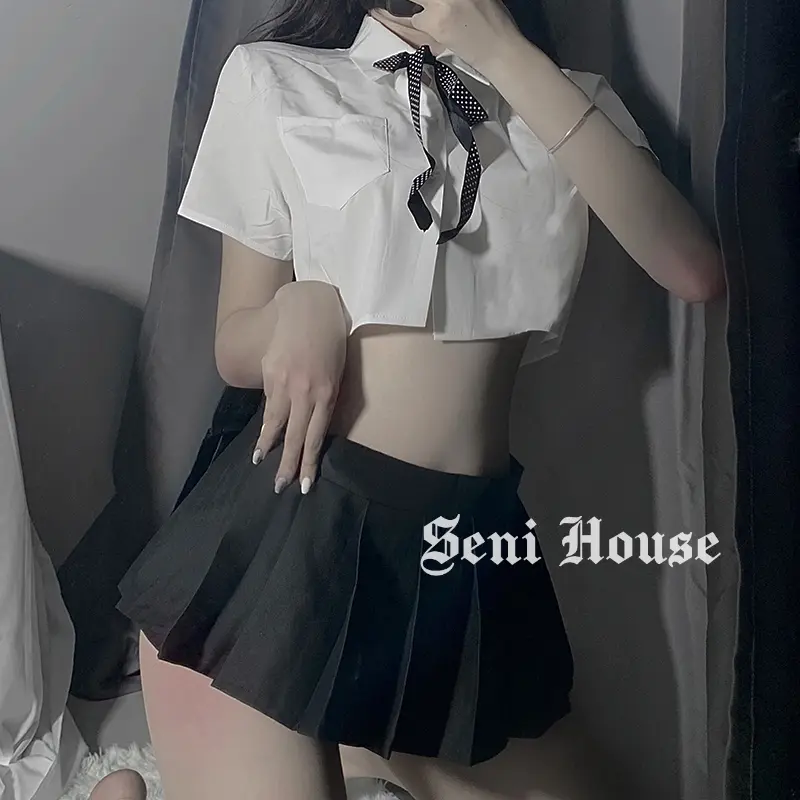 Set váy ngủ nữ sinh cosplay dễ thương A88
