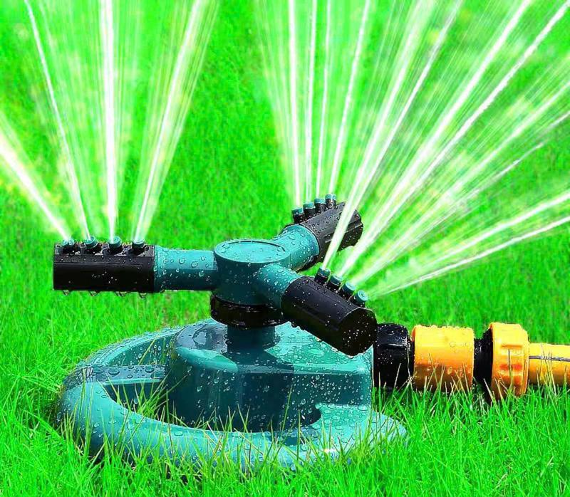  Đế Phun Nước Tưới Cây Tự Động Xoay 360 Độ Kết Nối Trực Tiếp Với Vòi Vườn Tiết Kiệm Thời Gian Công Sức Dễ Dàng Sử Dụng 