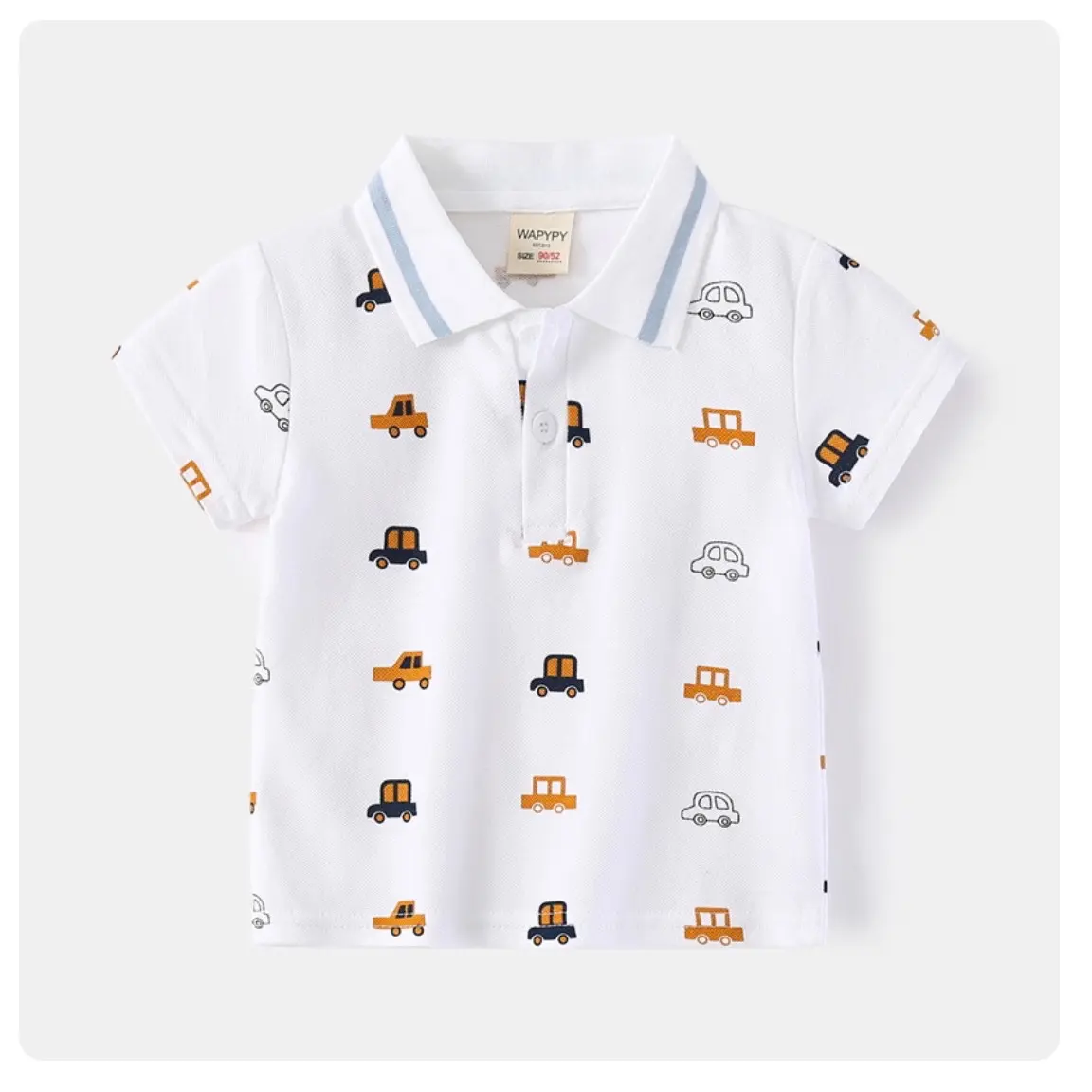 Áo  polo Qc cao cấp bé trai