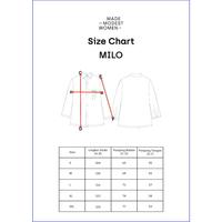 Gambar MFMW Milo Atasan Blouse Broken White Motif Bunga - L dari MFMW Shop Kota Bandung 5 Tokopedia