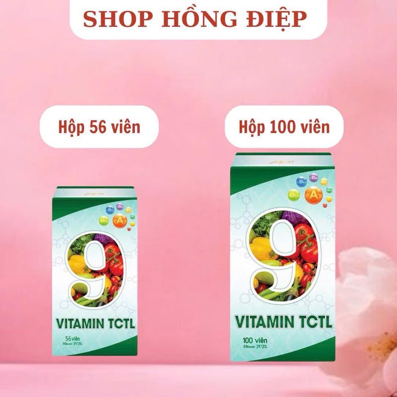 VIÊN UỐNG Vitamin TCTL GIÁ SỈ - Vitamin BỔ SUNG SỨC KHOẺ - HỒNG ĐIỆP SHOP