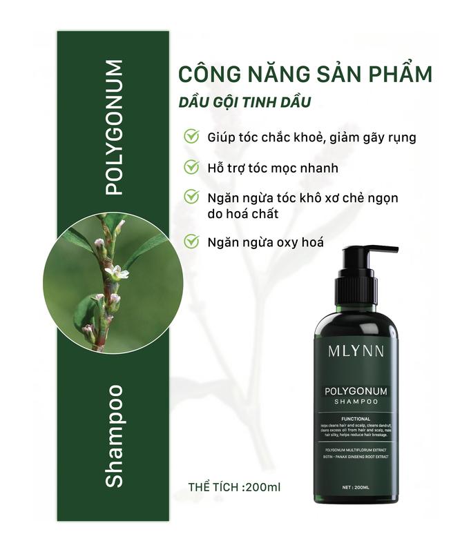  DẦU GỘI TINH DẦU  MỸ PHẨM MLYNN Nữ Sen dầu gội  thảo dược 