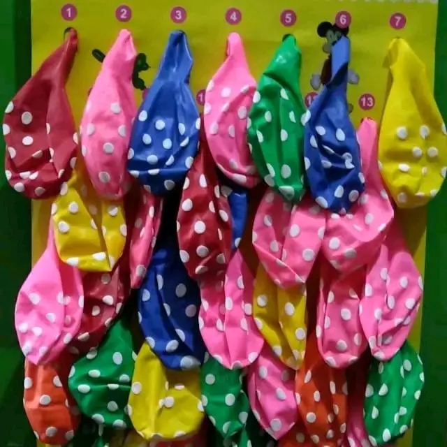 Mainan Balon Polkadot Papan Isi 40Pcs 1