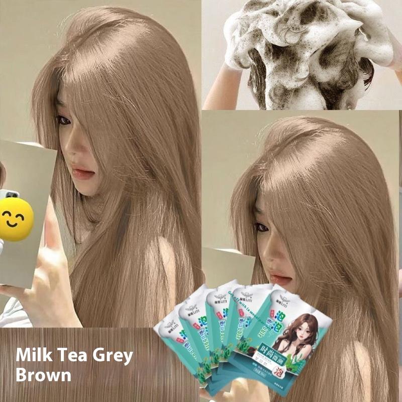  Thuốc Nhuộm Tóc Không Độc Hại Lâu Trôi Dụng Cụ Nhuộm Tóc Nhuộm Tóc Bong Bóng Thực Vật Tăng Cường Xu Hướng Nhuộm Tóc Tỏa Sáng Tóc 30ml * 10 CÁI 